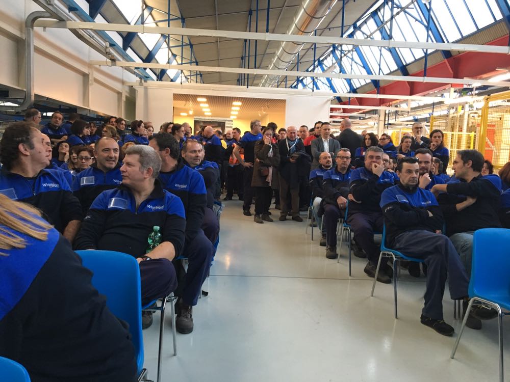 Whirlpool, giovedì tavolo al Mise. Rossi: