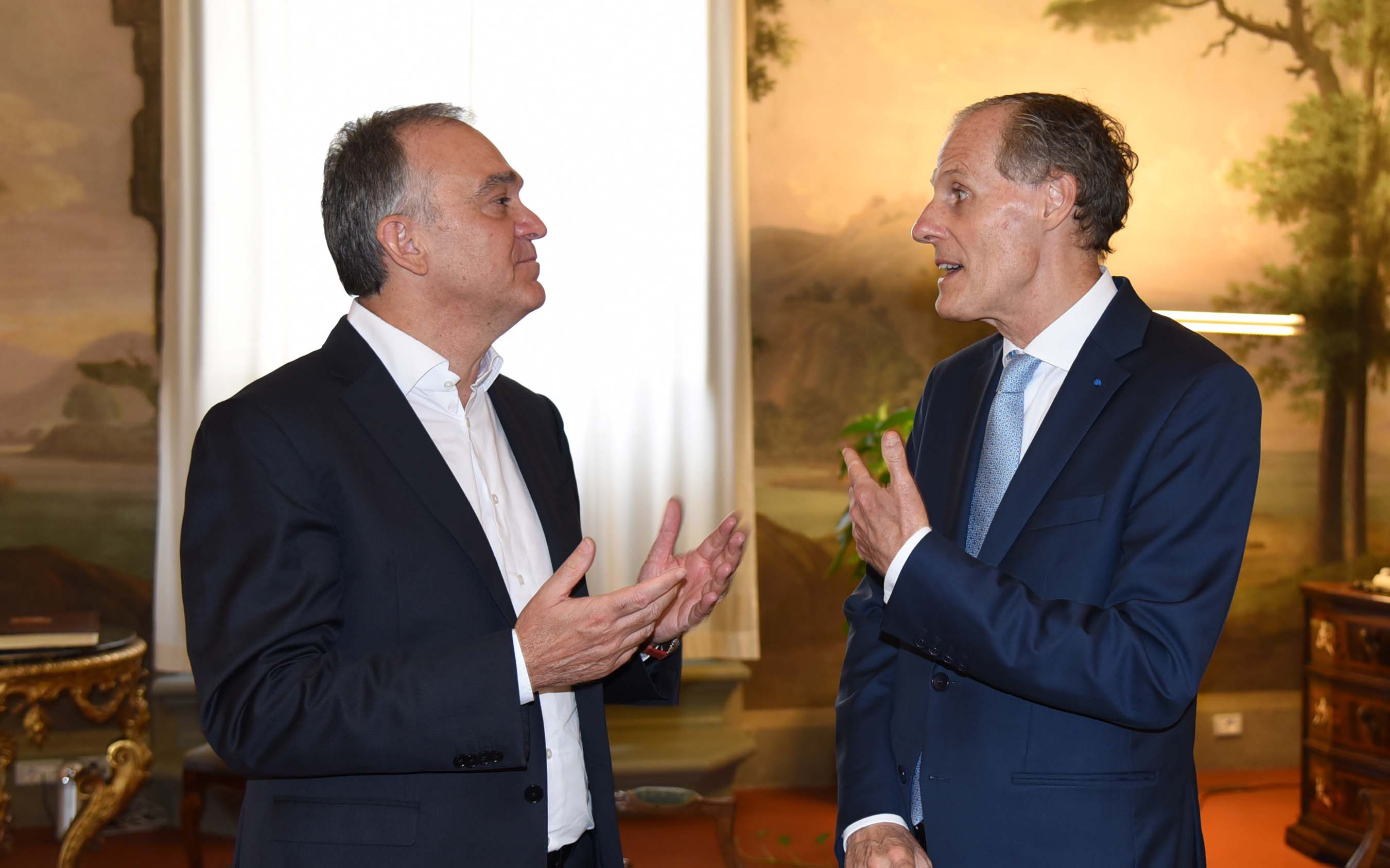 Istituzioni, Rossi e Barni incontrano l'ambasciatore francese Masset
