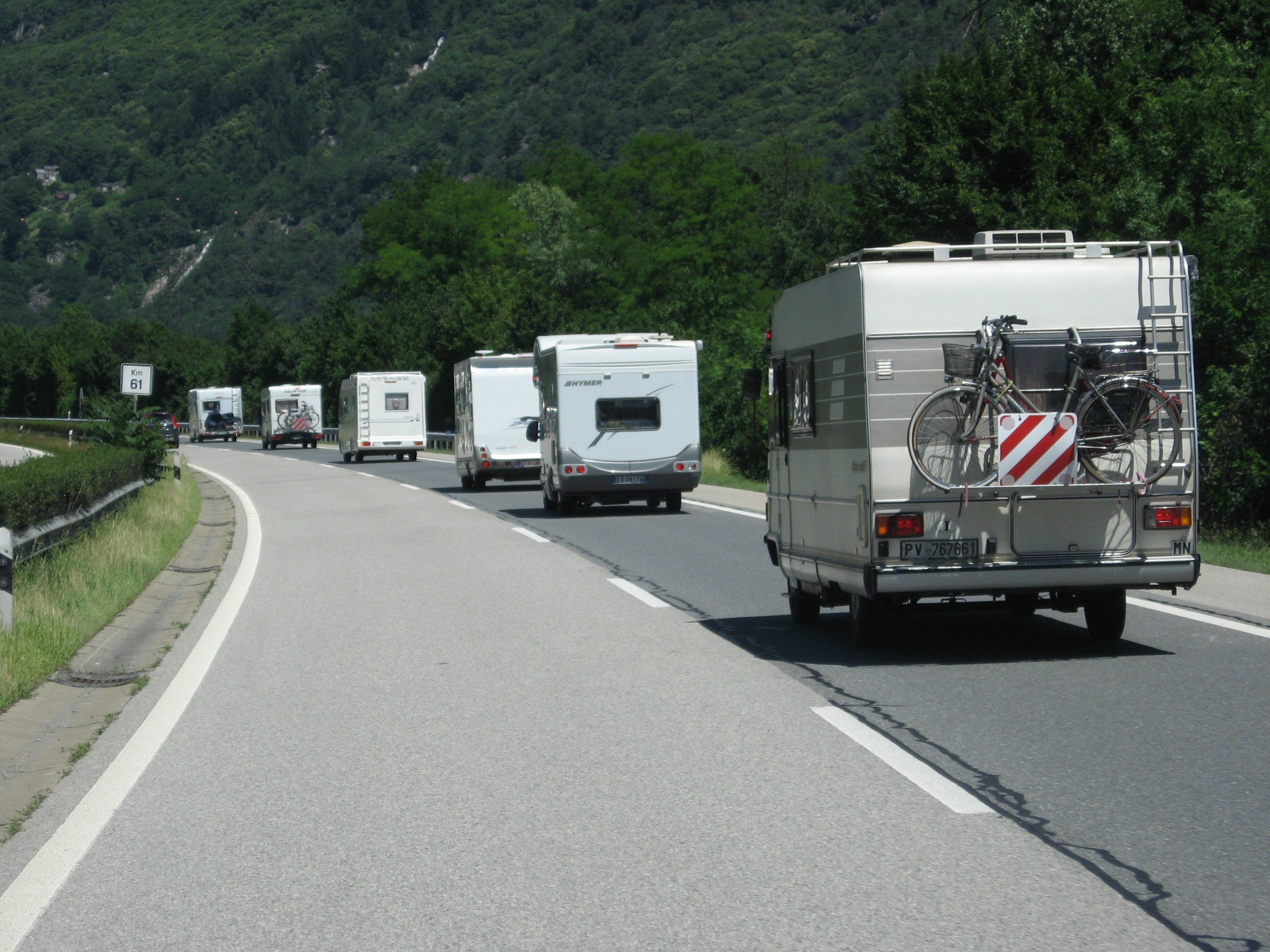 Contributi per i Comuni: aree di sosta, camper e autocaravan