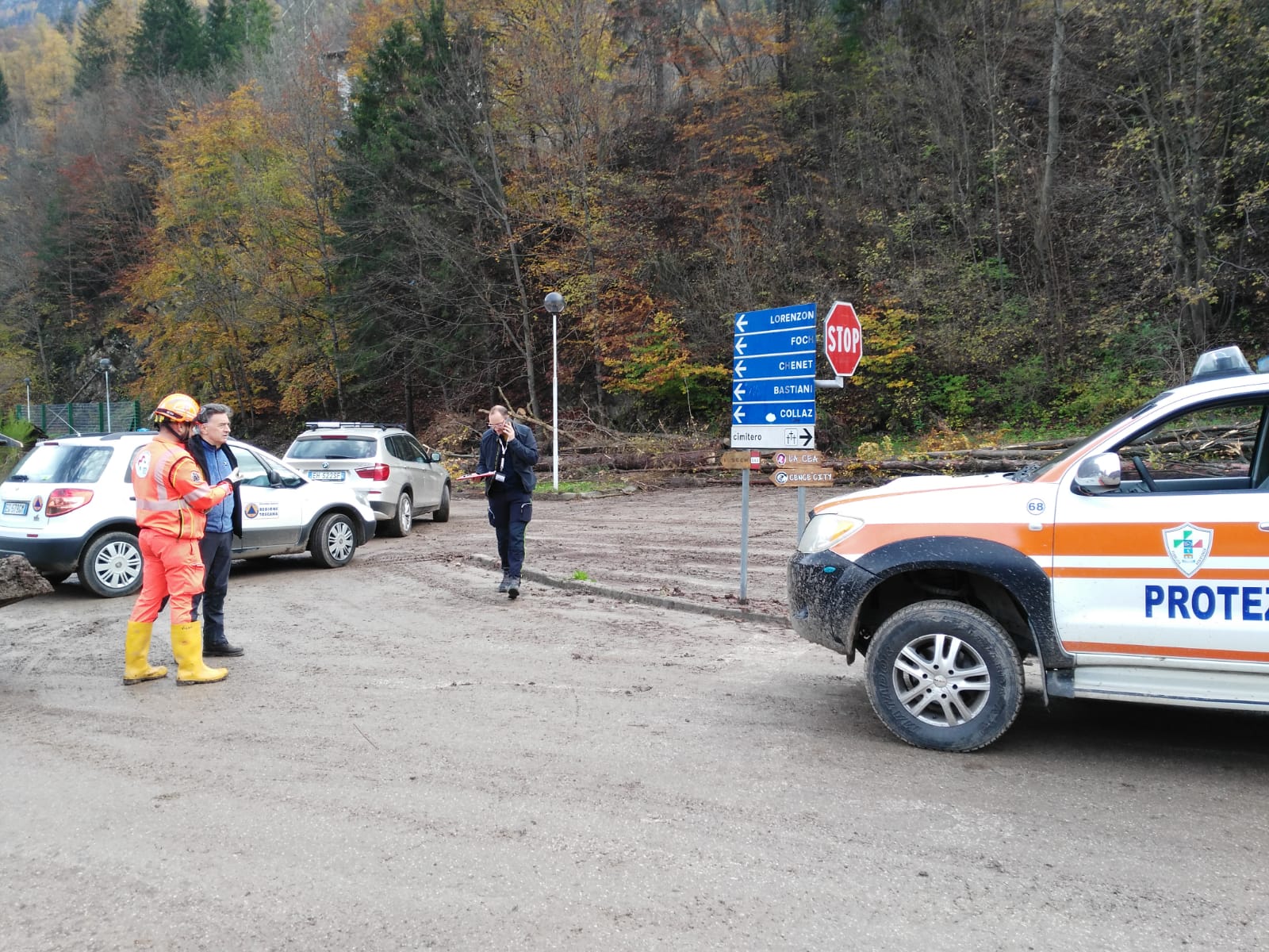 Emergenza Veneto, rientra la colonna mobile toscana