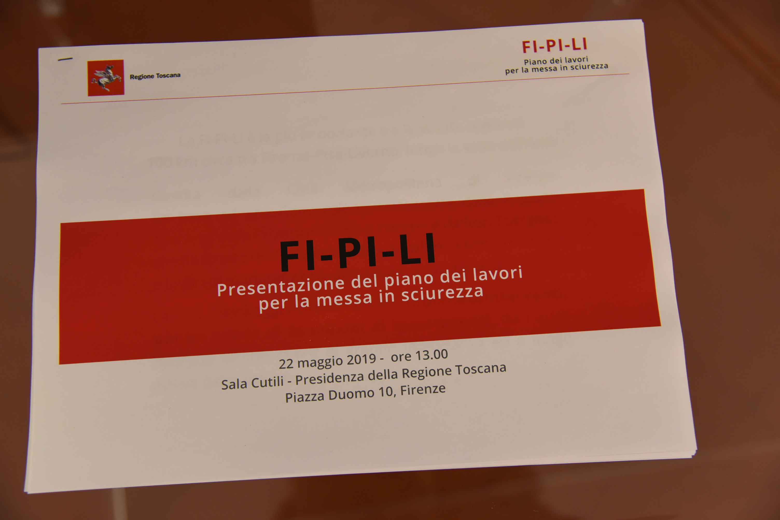 Fi-Pi-Li, un piano da 26 milioni per migliorare la sicurezza