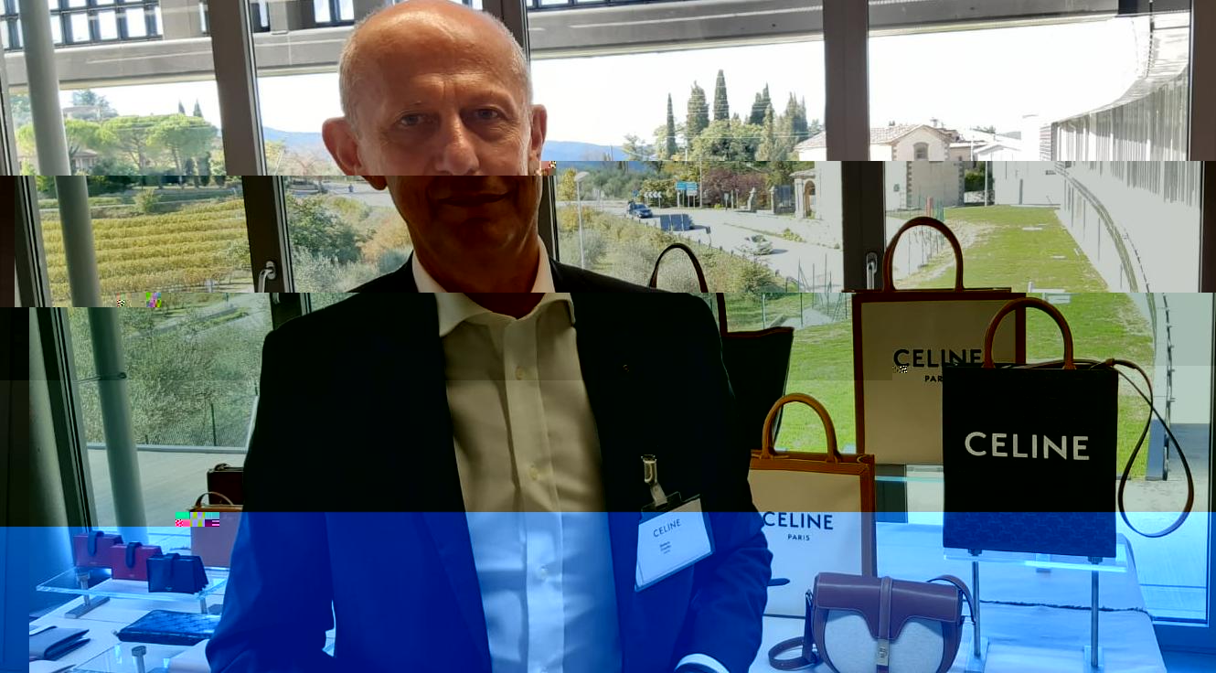 Assessore Ciuoffo all'inaugurazione della nuova manifattura di Céline a Radda in Chianti
