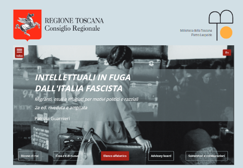 Intellettuali in fuga dall’Italia fascista, ciclo di tre incontri