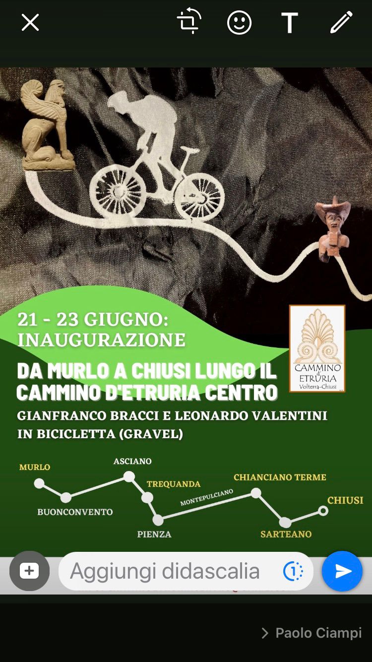 Da Murlo a Chiusi in bicicletta sulle orme degli Etruschi