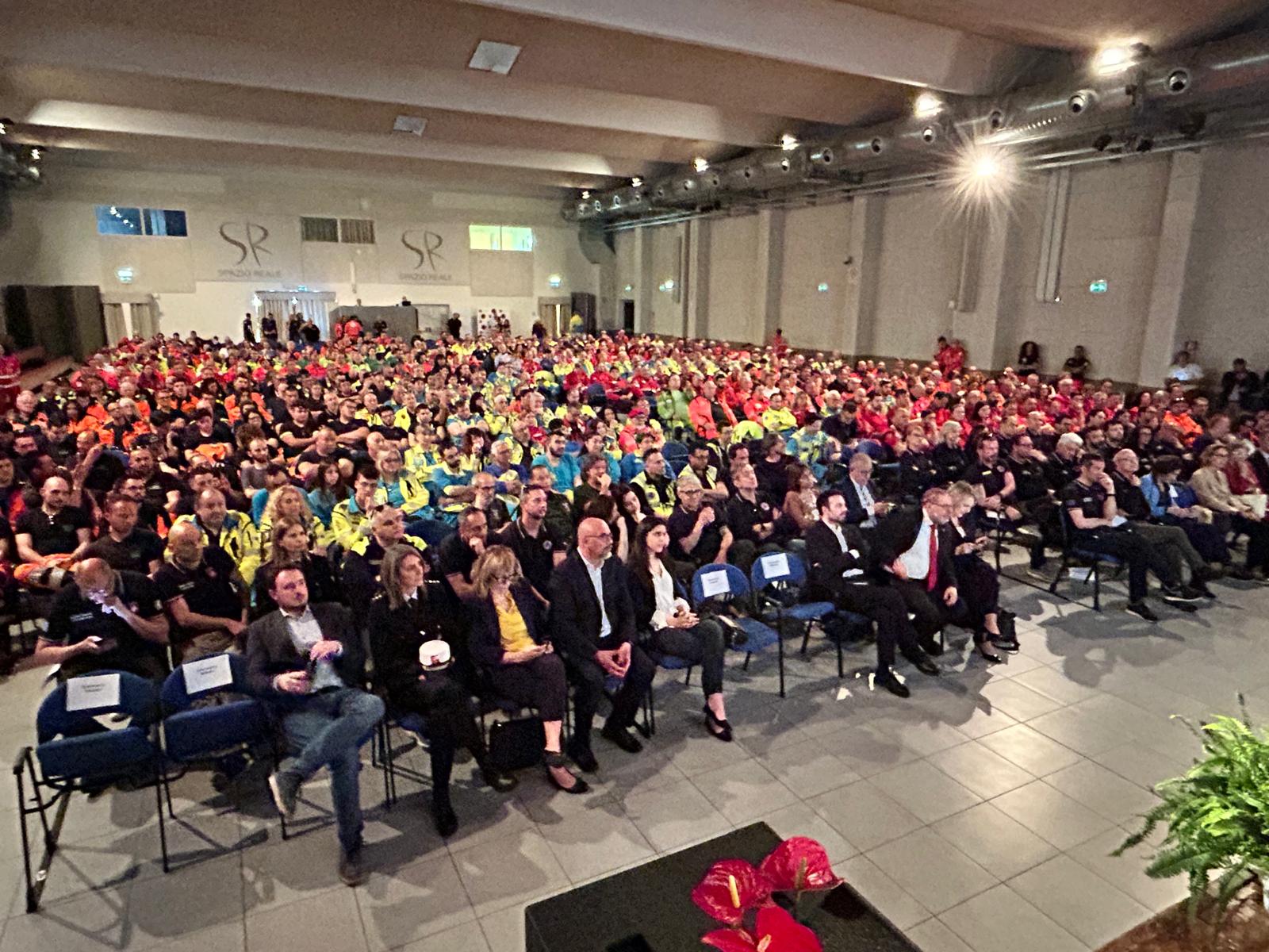 La Regione ringrazia i volontari della Protezione civile