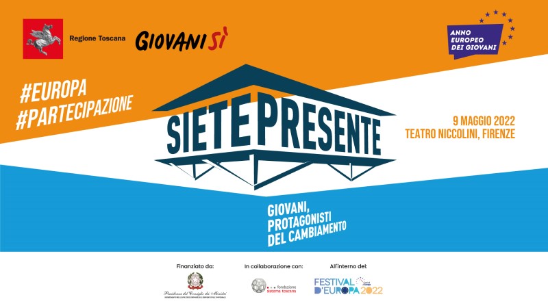 Giovanisì, destinazione Europa. Il 9 maggio al Niccolini 400 ragazzi e Stefano Massini