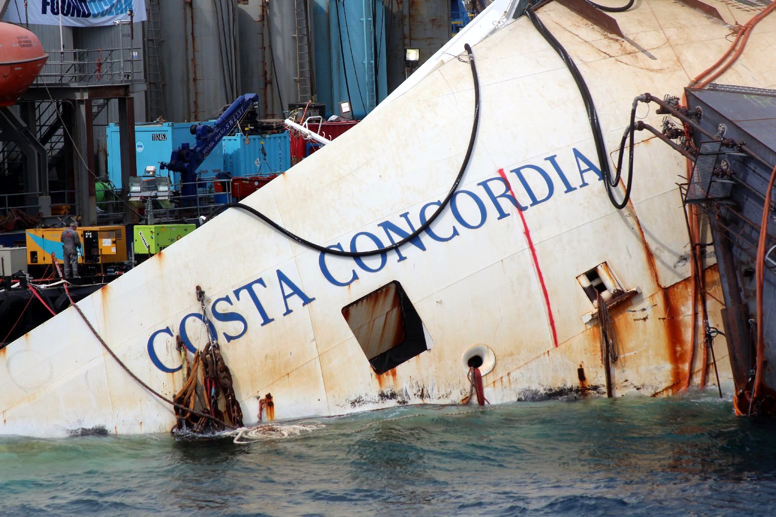 Concordia, le immagini della vigilia